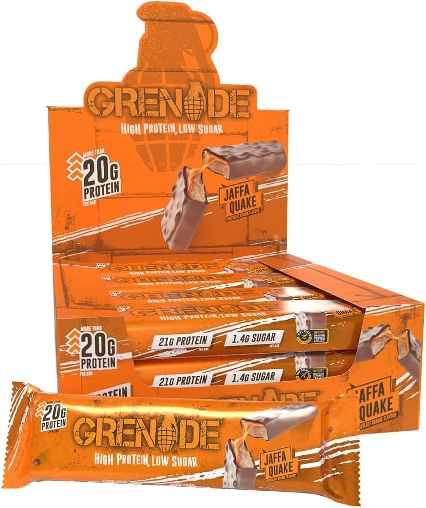 Grenade Jaffa Quake Protein Bar